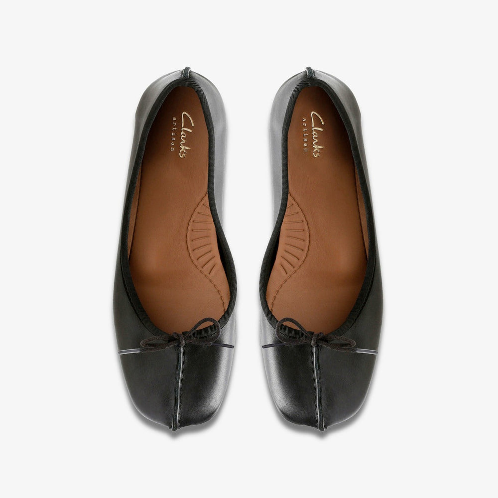 Freckle Ice Black Leather | Clarks discount