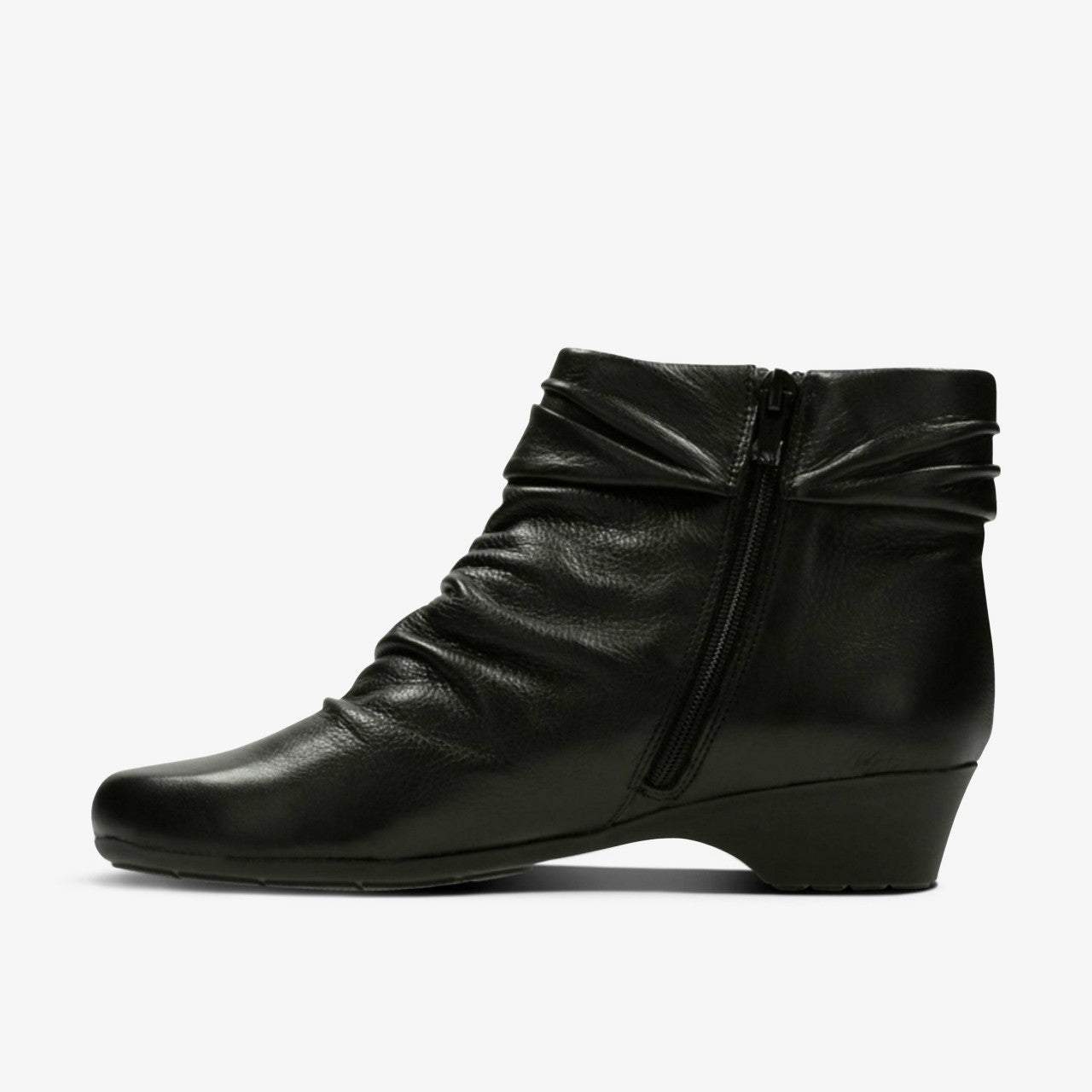 Matron Ella Ankle Boot Black Leather | Clarks outlet