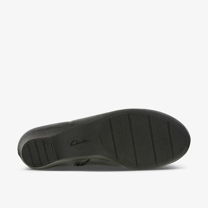 Matron Ella Ankle Boot Black Leather | Clarks outlet