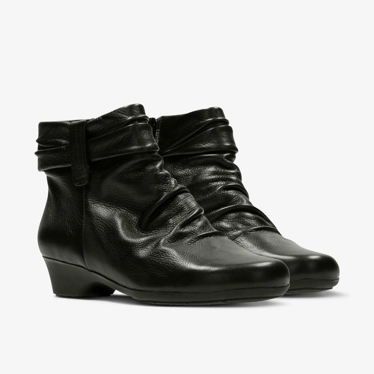 Matron Ella Ankle Boot Black Leather | Clarks outlet