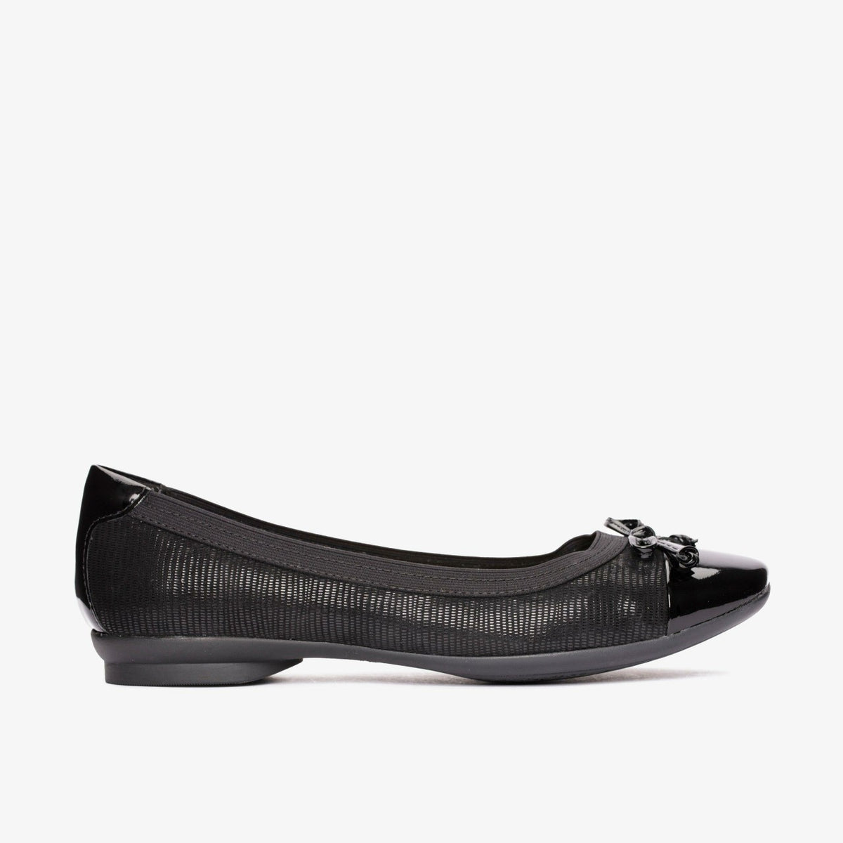 Candra Glow Black Suede | Clarks Sale