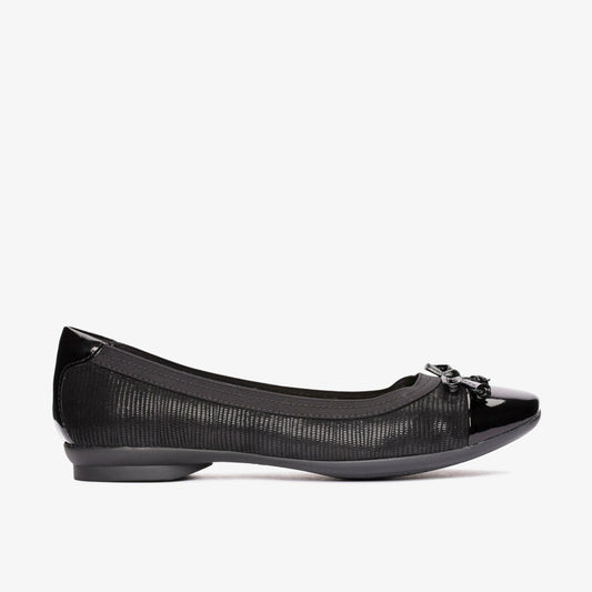 Candra Glow Black Suede | Clarks Sale