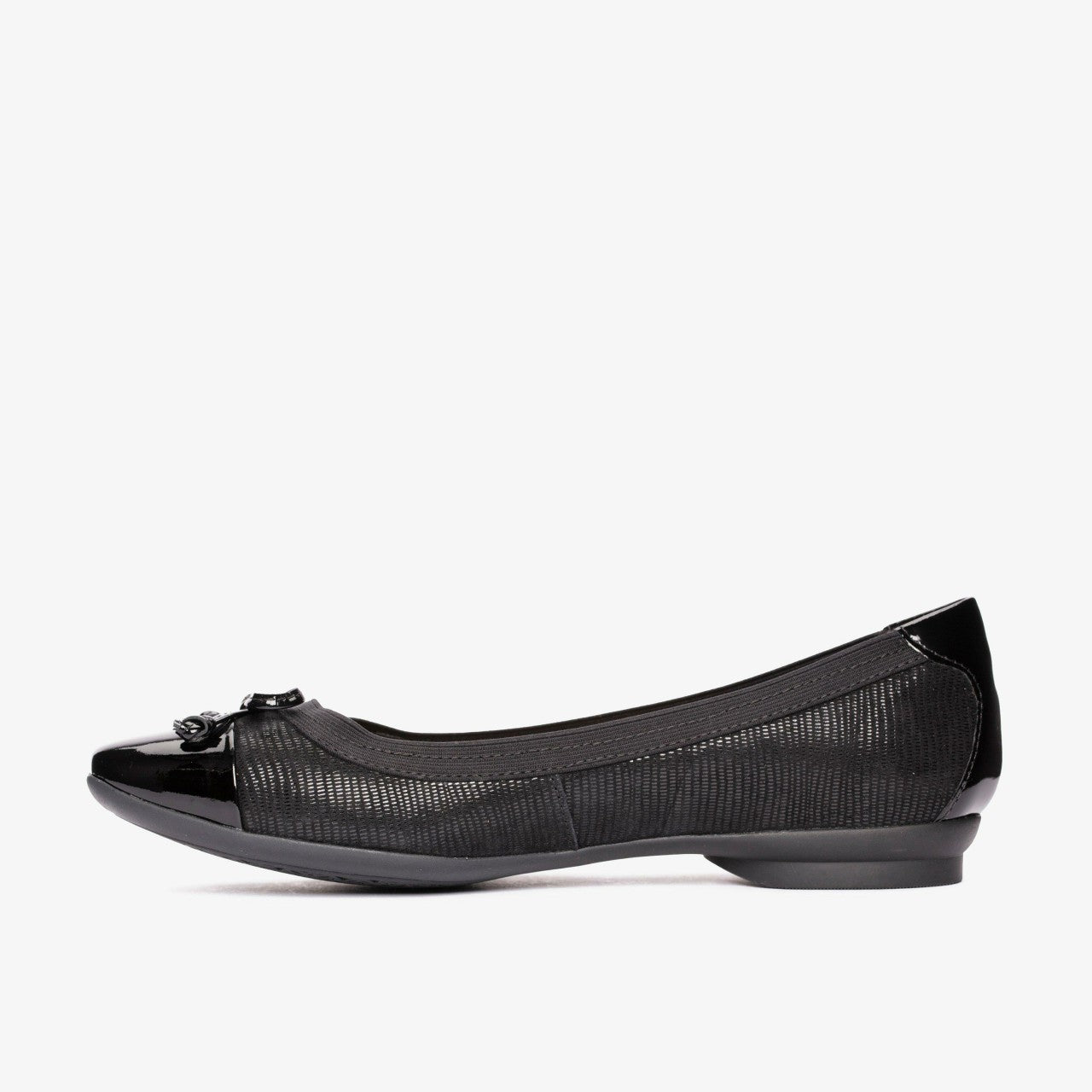 Candra Glow Black Suede | Clarks Sale