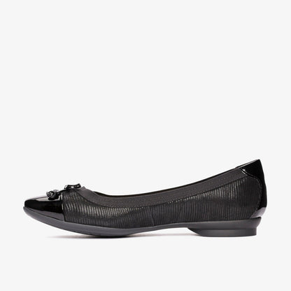 Candra Glow Black Suede | Clarks Sale