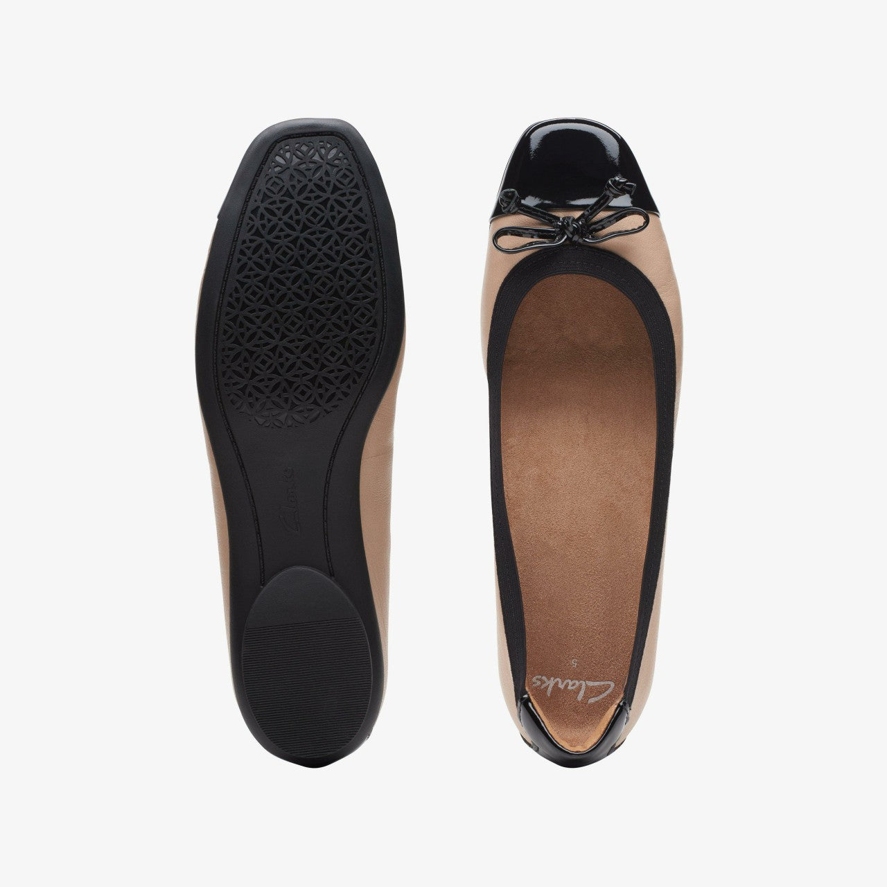 Candra Glow Praline Leather | Clarks outlet