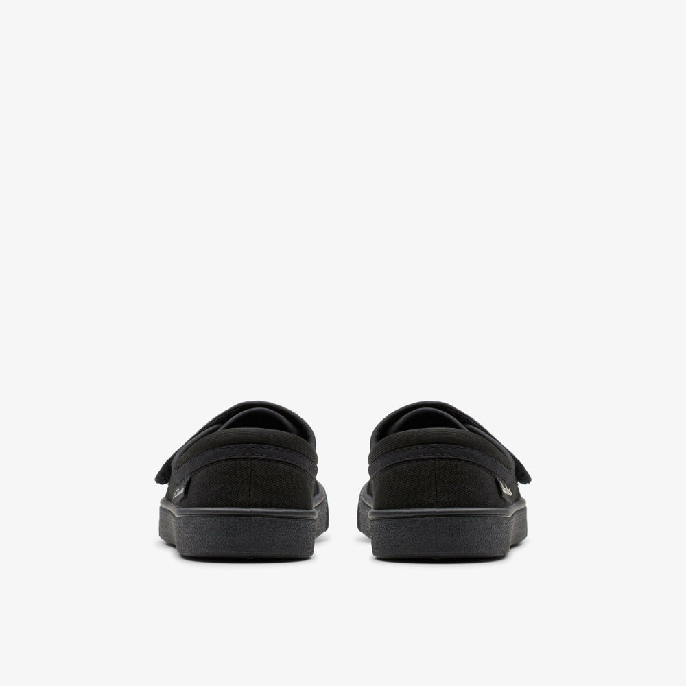 Hopper Run Black Fabric | Clarks discount