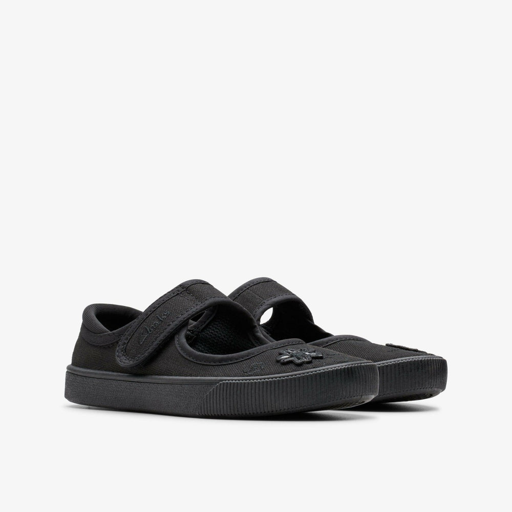 Hopper Go Black Fabric | Clarks discount
