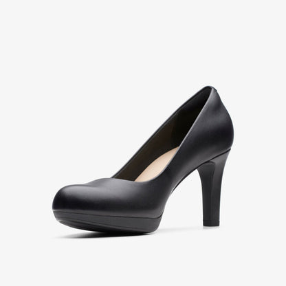 Adriel Viola Black Leather | Clarks discount