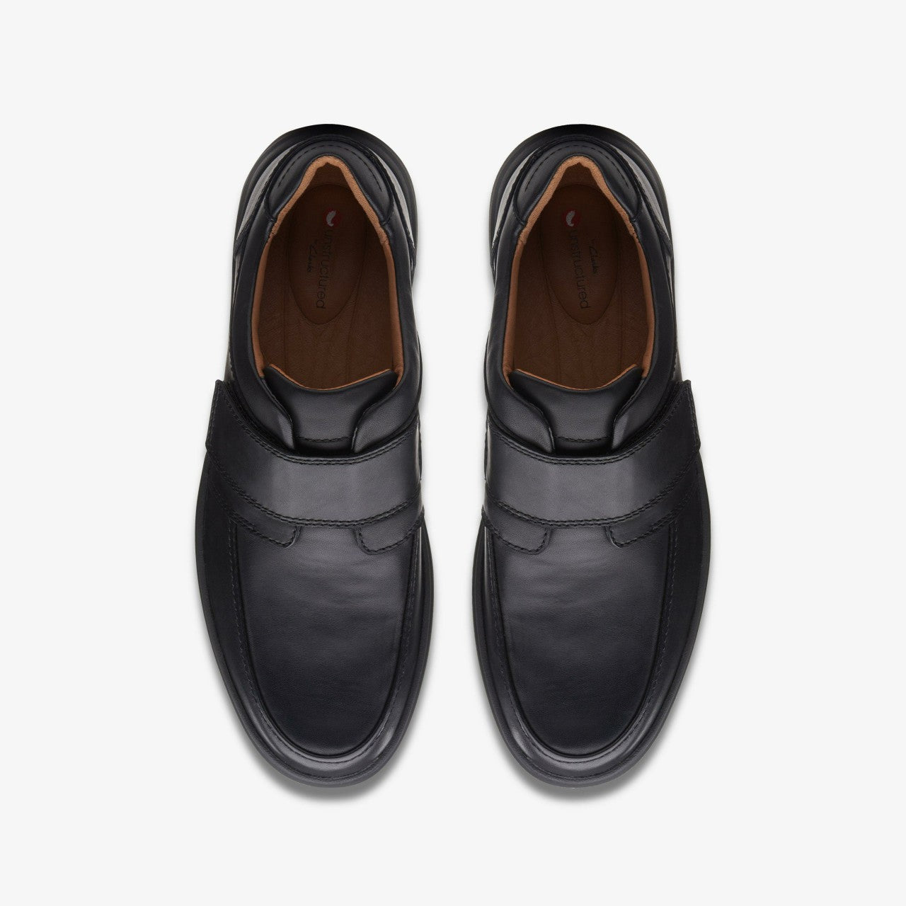 Un Abode Strap Loafer Black Leather | Clarks outlet