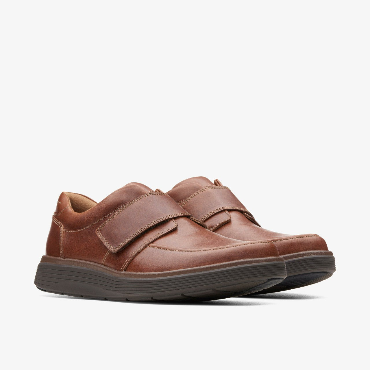 Un Abode Strap Loafer Dark Tan Leather | Clarks Sale