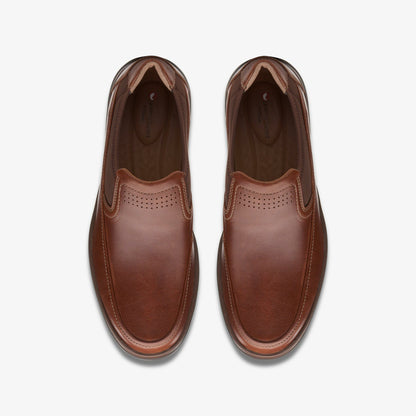 Un Abode Go Loafer Dark Tan Leather | Clarks discount