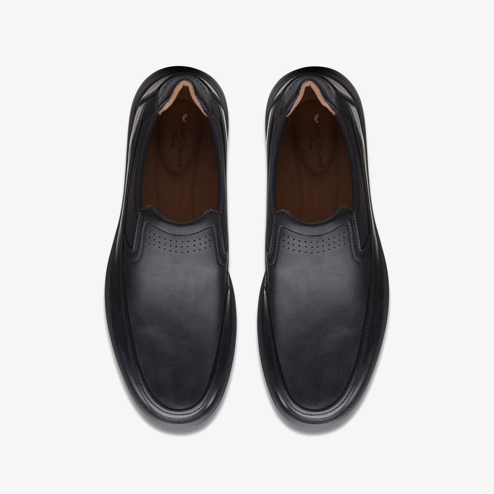Un Abode Go Loafer Black Leather | Clarks online