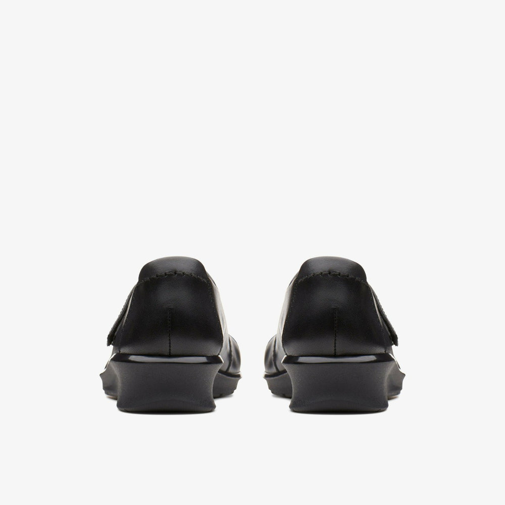 Hope Henley Black Leather | Clarks discount