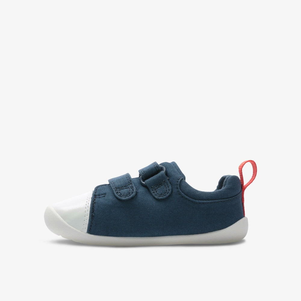 Roamer Craft Toddler Navy Canvas | Clarks online