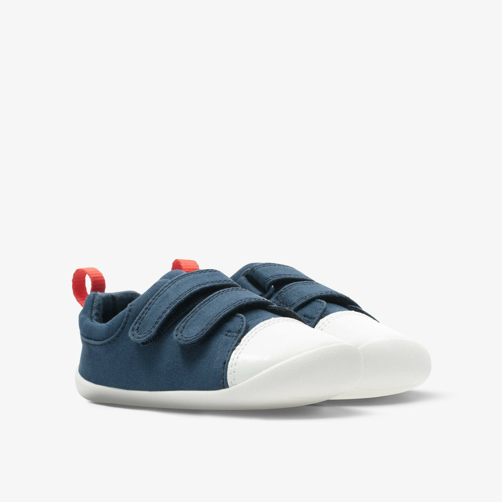 Roamer Craft Toddler Navy Canvas | Clarks online
