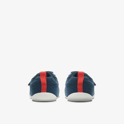 Roamer Craft Toddler Navy Canvas | Clarks online