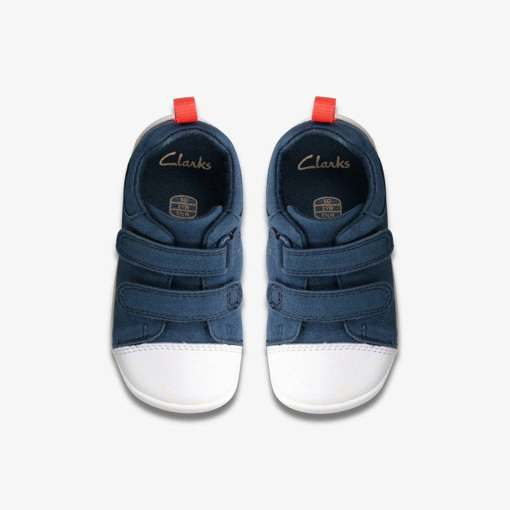 Roamer Craft Toddler Navy Canvas | Clarks online