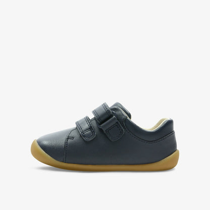 Roamer Craft Toddler Navy Leather | Clarks discount
