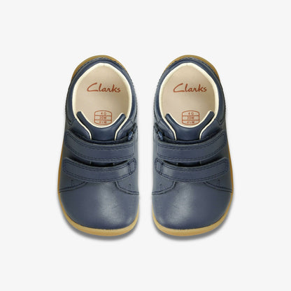 Roamer Craft Toddler Navy Leather | Clarks discount