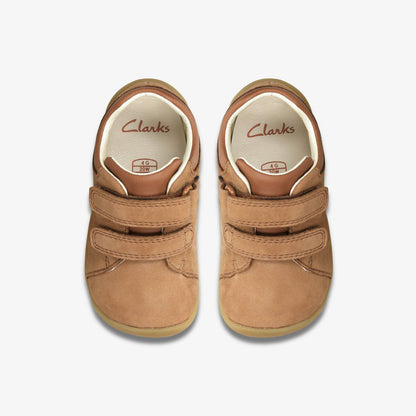 Roamer Craft Toddler Tan Leather | Clarks on Sale