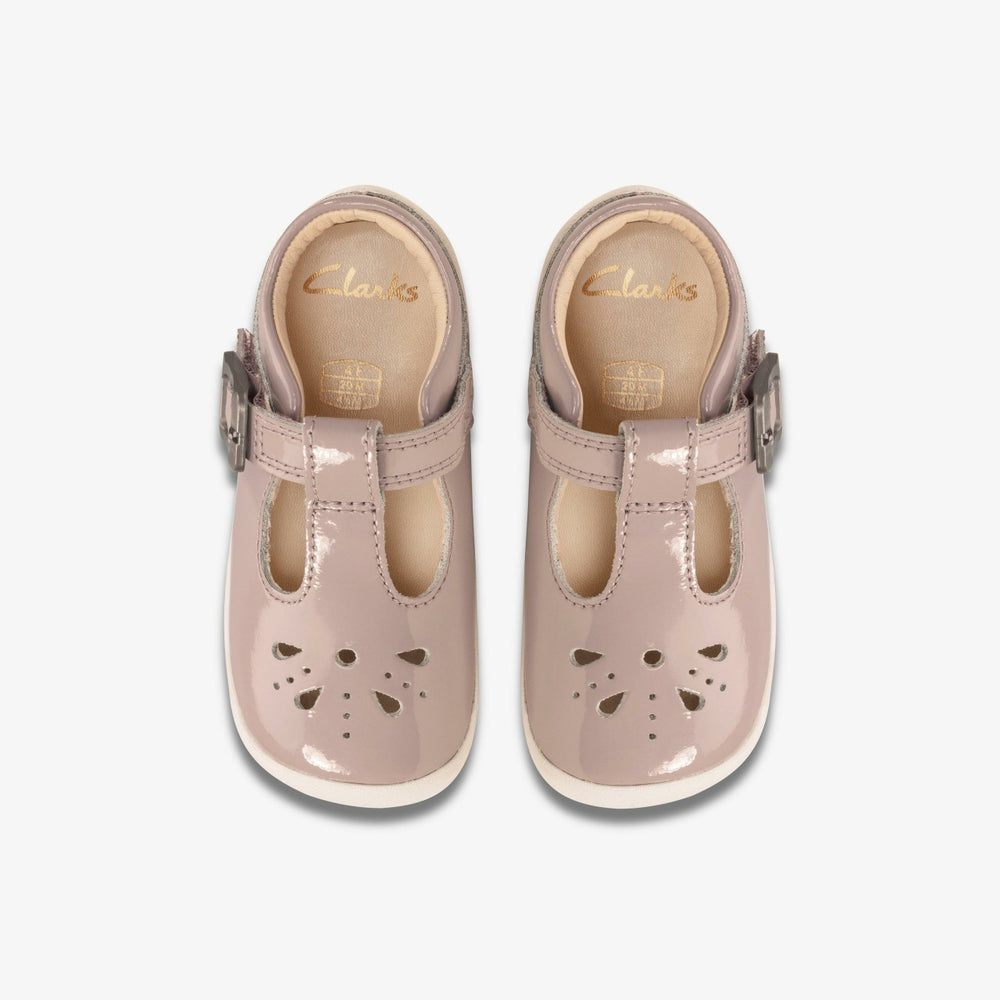 Roamer Star Toddler Pink Patent | Clarks Sale