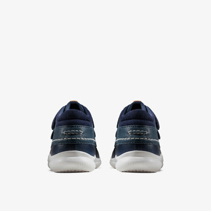 Crest Tuktu Toddler Navy Leather | Clarks on Sale