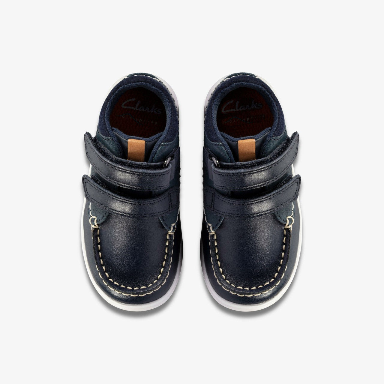 Crest Tuktu Toddler Navy Leather | Clarks on Sale