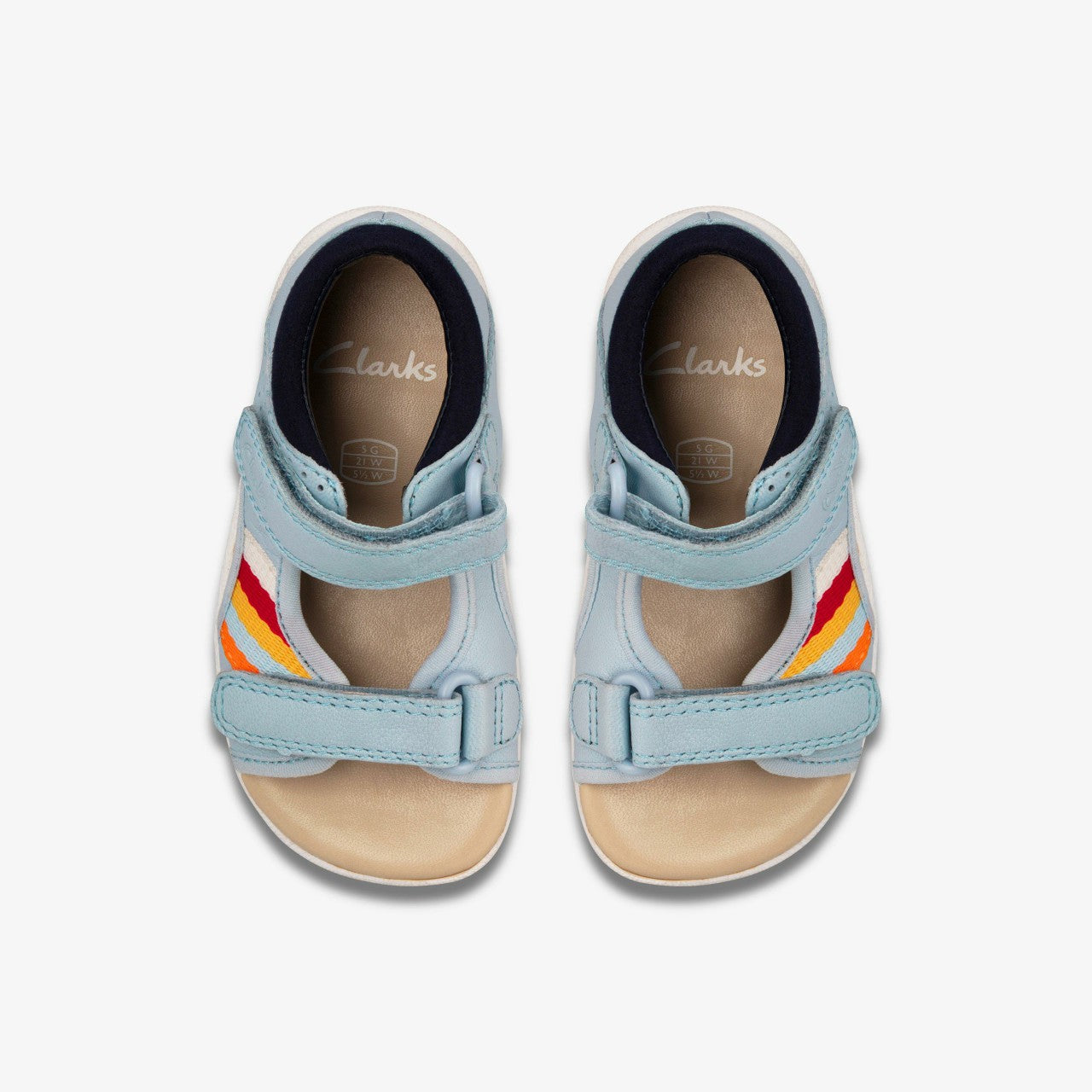 Zora Beau Toddler Light Blue | Clarks Sale