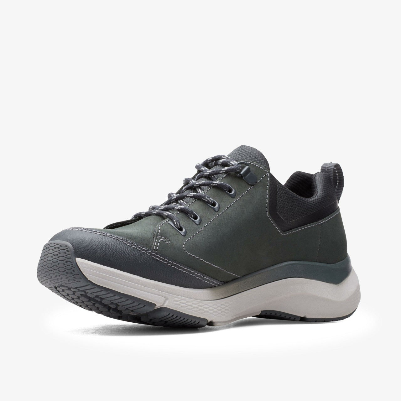 Wave 2.0 Vibe Dark Grey Nubuck | Clarks outlet