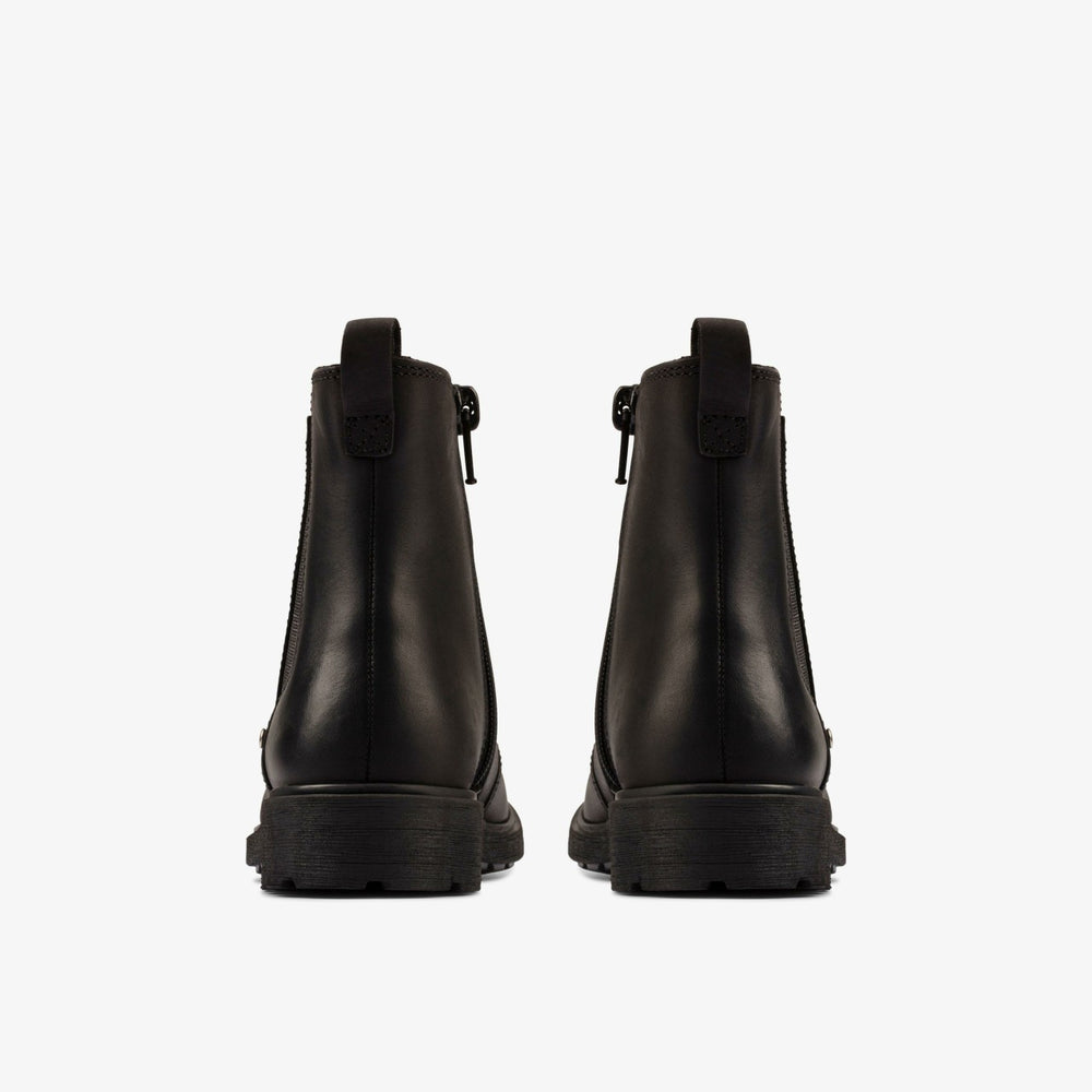 Astrol Orin Kid Black Leather | Clarks Sale