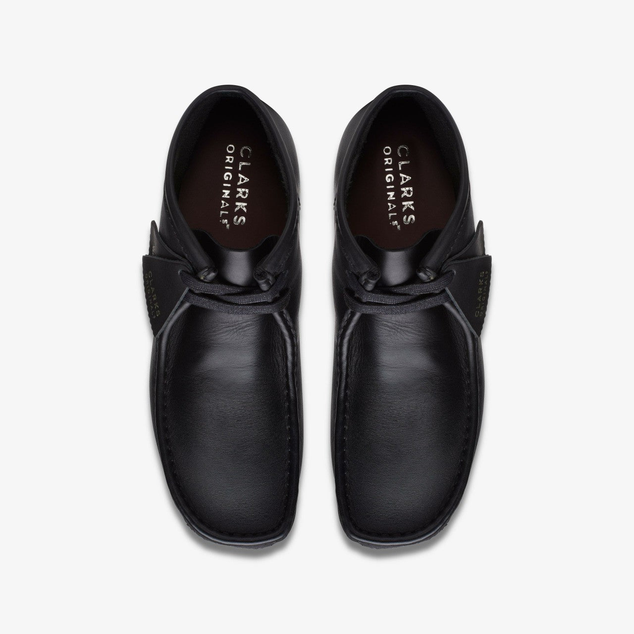 Wallabee Boot Black Leather | Clarks discount