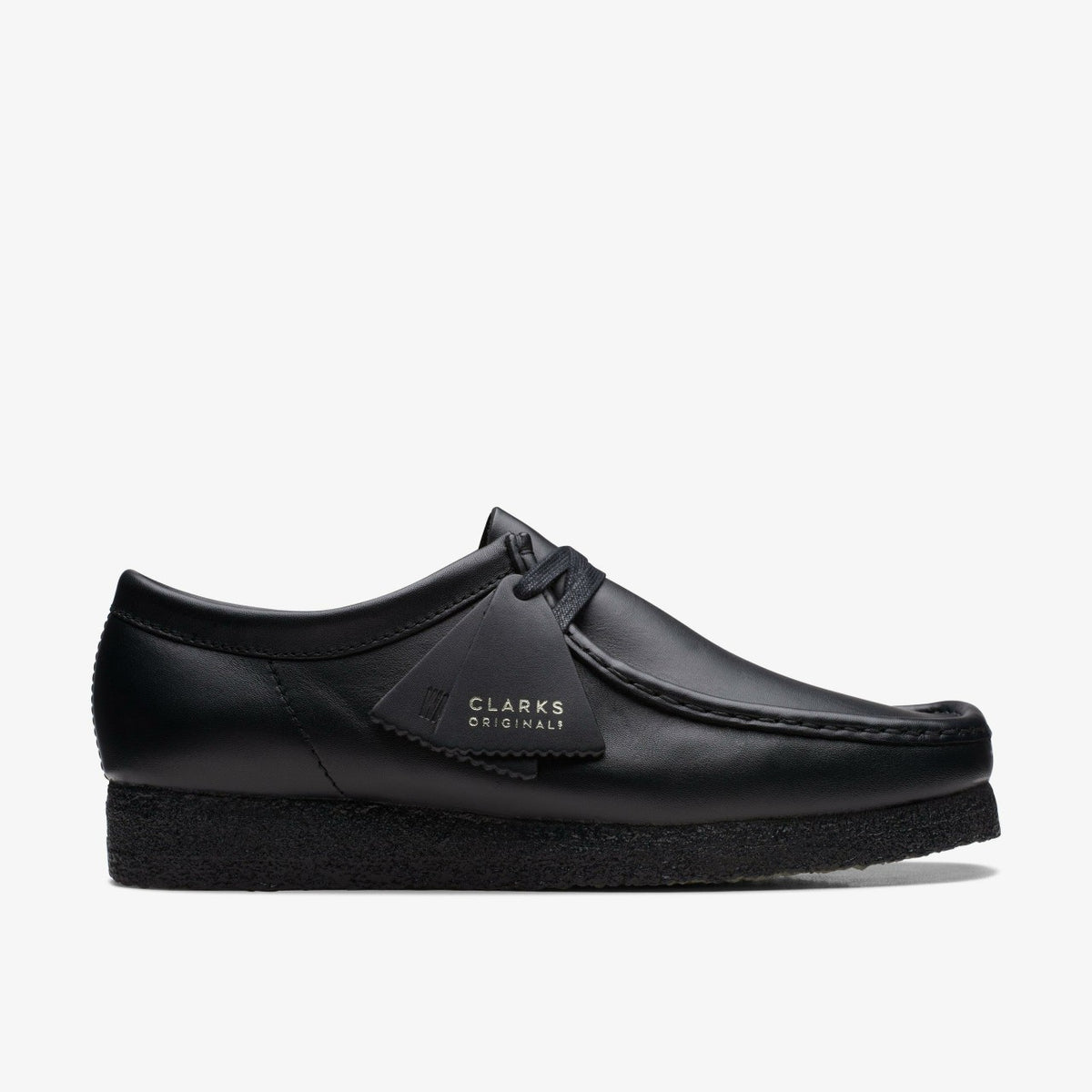 Wallabee Black Leather | Clarks Sale