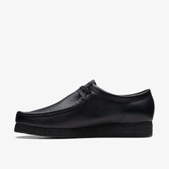 Wallabee Black Leather | Clarks Sale
