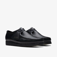 Wallabee Black Leather | Clarks Sale