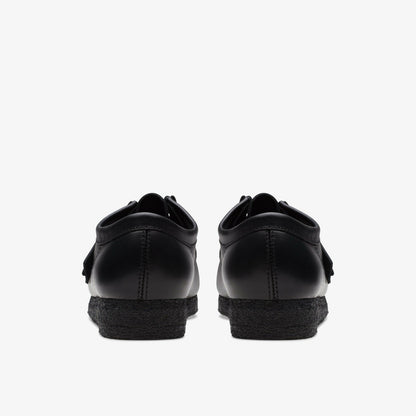 Wallabee Black Leather | Clarks Sale