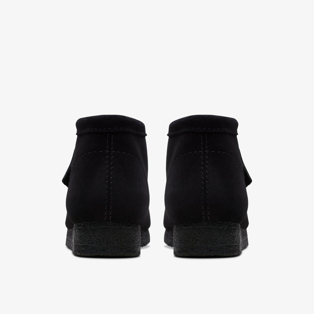 Wallabee Boot Black Suede | Clarks for sale