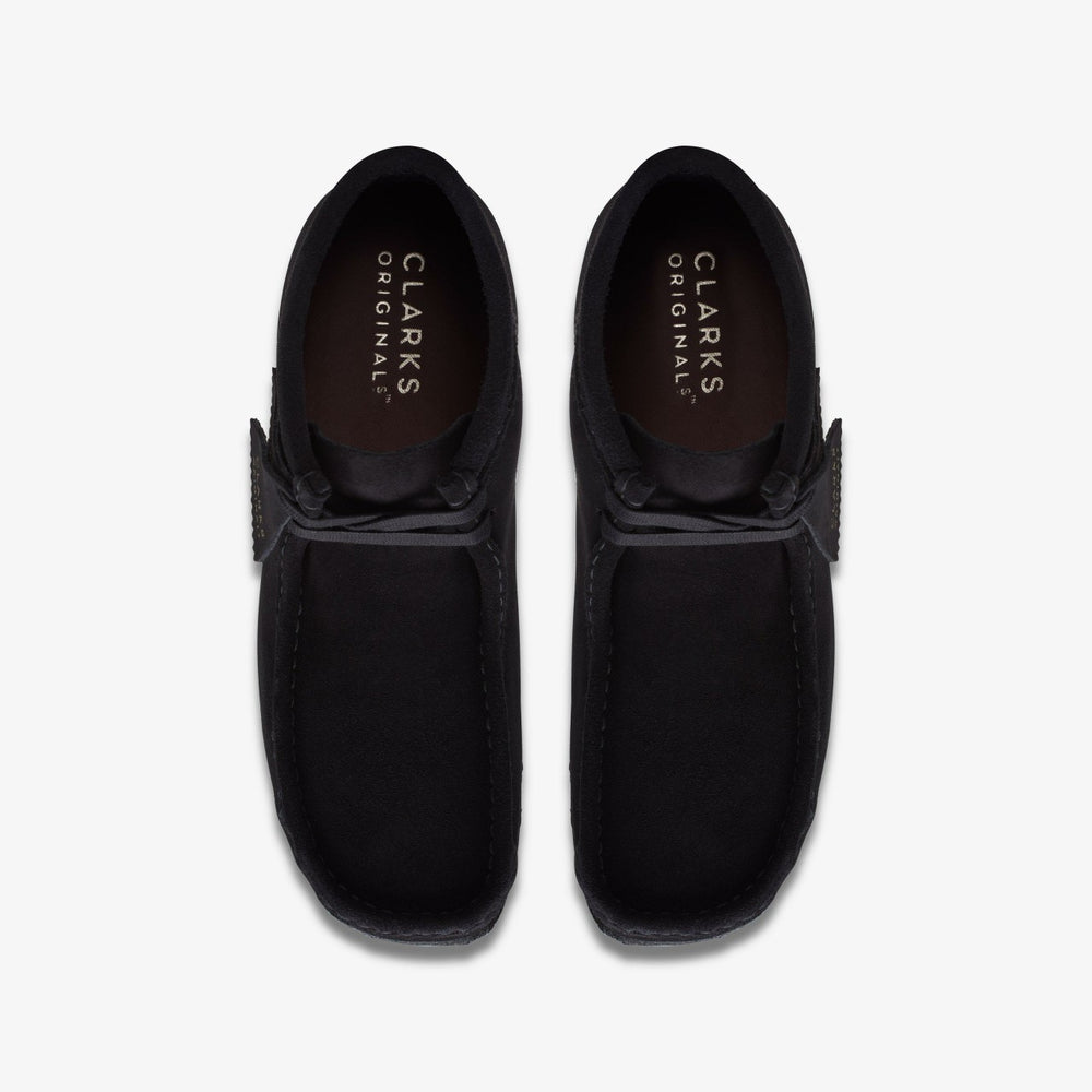 Wallabee Boot Black Suede | Clarks for sale