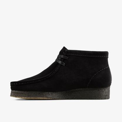 Wallabee Boot Black Suede | Clarks online