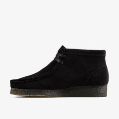 Wallabee Boot Black Suede | Clarks online