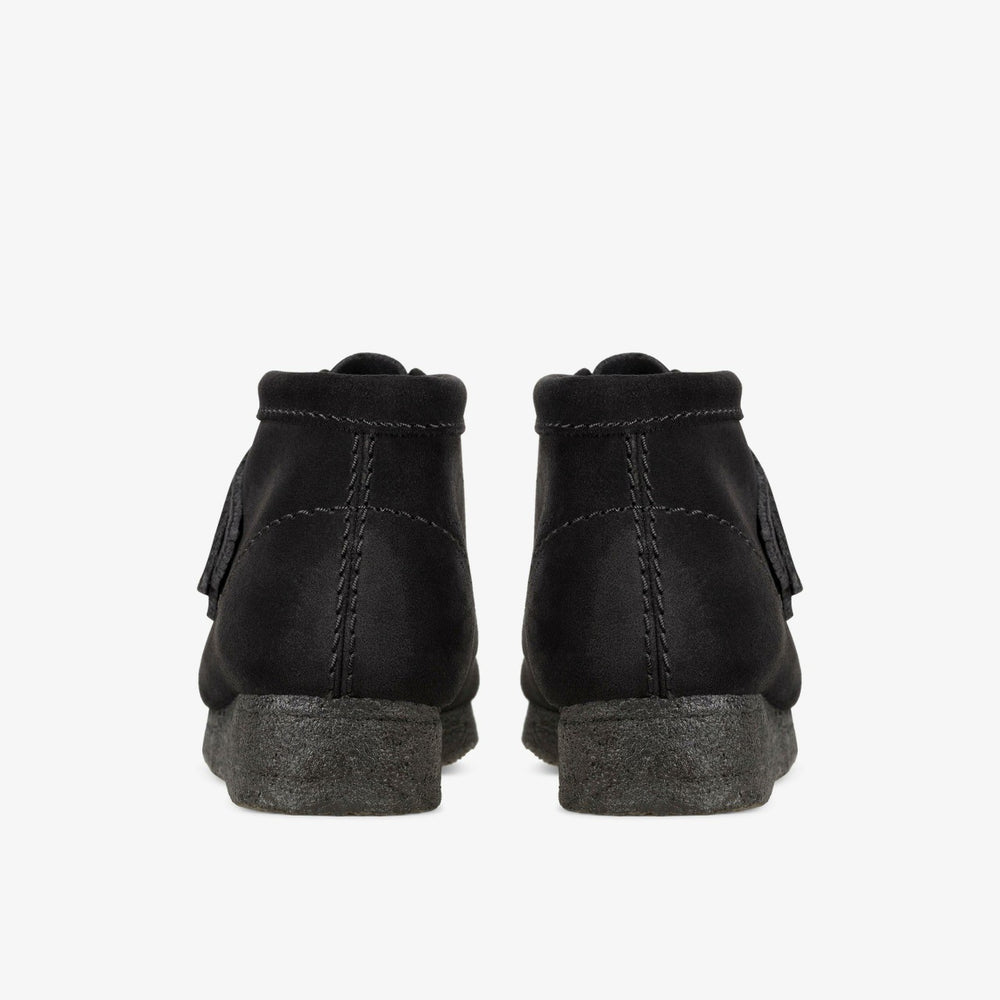 Wallabee Boot Black Suede | Clarks online