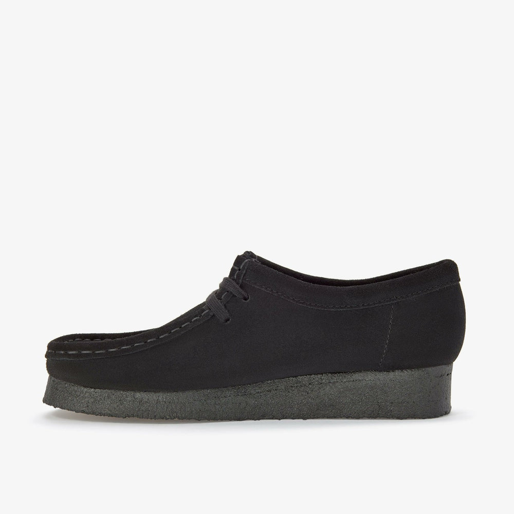 Wallabee Black Suede | Clarks outlet