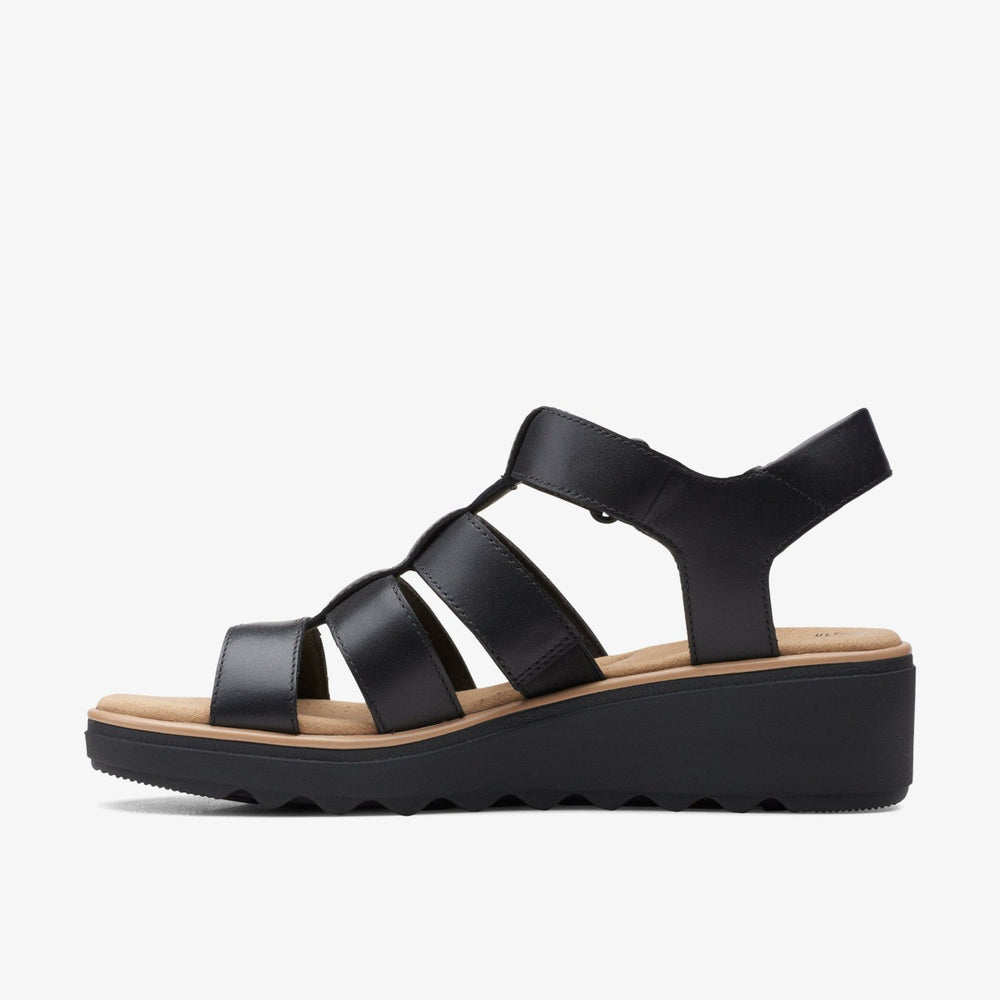 Jillian Quartz Black Leather | Clarks discount