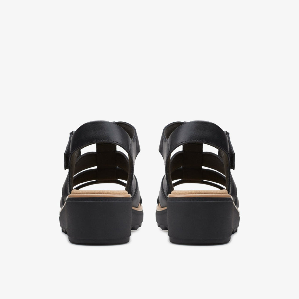 Jillian Quartz Black Leather | Clarks discount