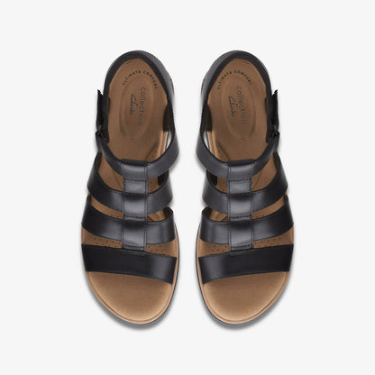 Jillian Quartz Black Leather | Clarks discount