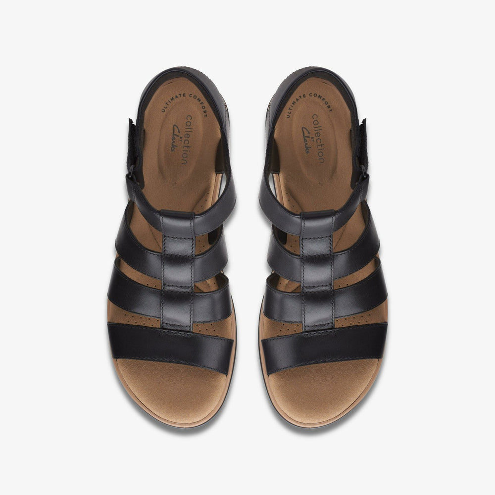 Jillian Quartz Black Leather | Clarks discount