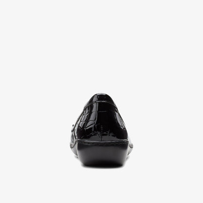 Ashland Jam Black Patent/Crocodile | Clarks on Sale