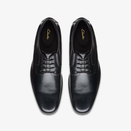 Howard Walk Black Leather | Clarks Sale
