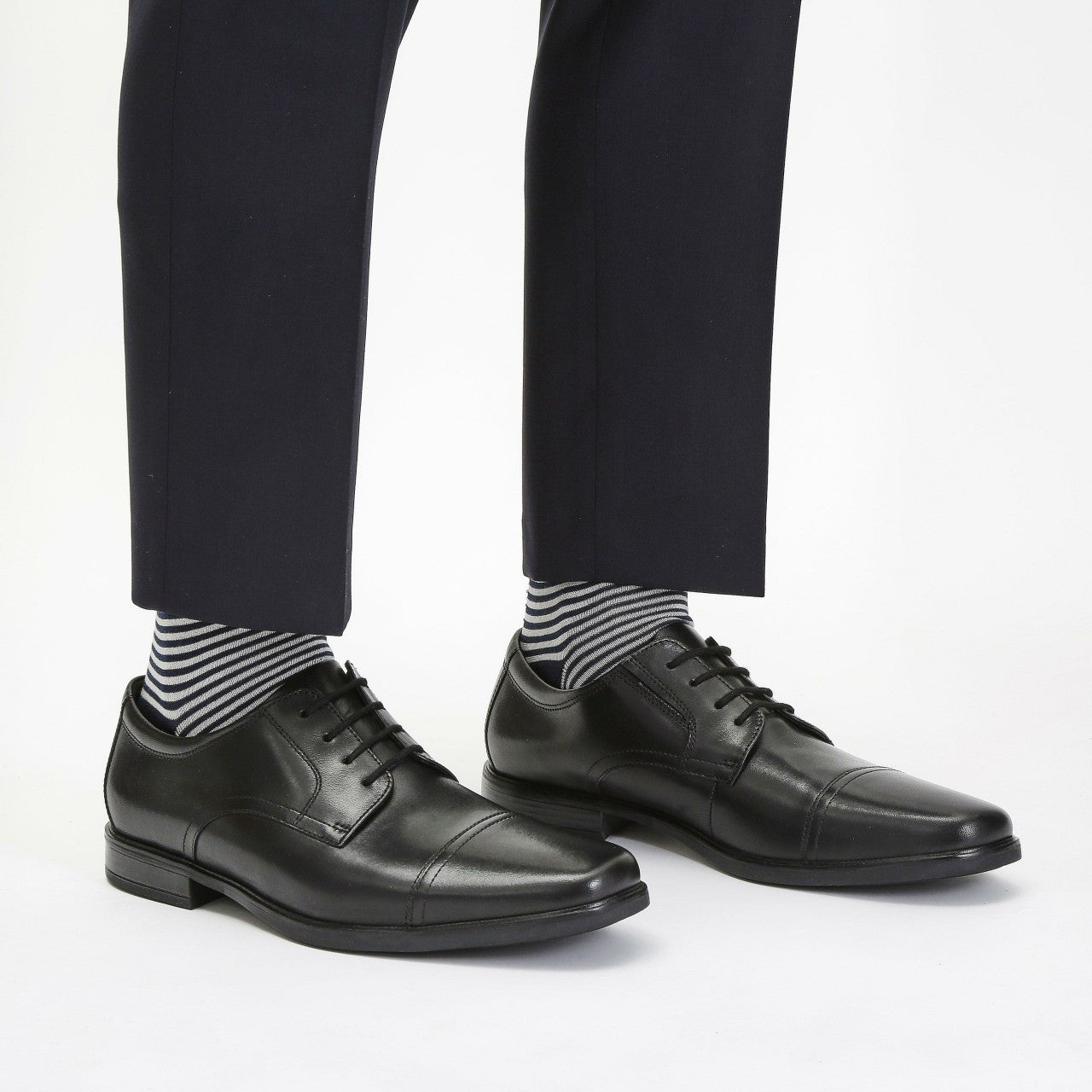 Howard Cap Black Leather | Clarks Sale
