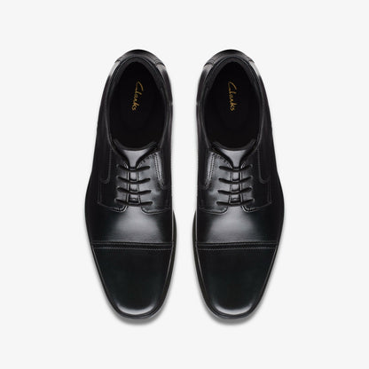 Howard Cap Black Leather | Clarks Sale