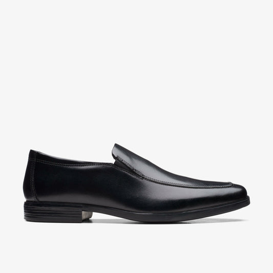 Howard Edge Loafer Black Leather | Clarks for sale